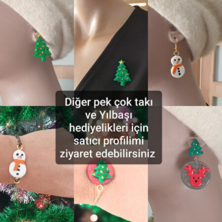 Yılbaşı Yeniyıl İskoç İğnesi Broş