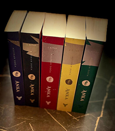 Anka Serisi- Aslıhan Doğa- Theseus Yayınevi- (Anka1- Anka 2- Anka 3- Anka 4- Anka 5)