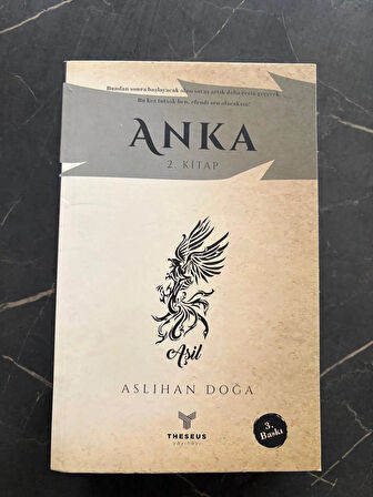 Anka Serisi- Aslıhan Doğa- Theseus Yayınevi- (Anka1- Anka 2- Anka 3- Anka 4- Anka 5)
