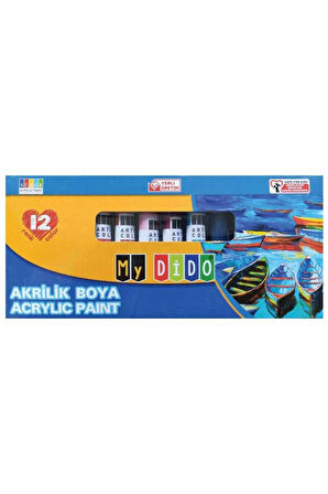 Akrilik Boya Set 12x9 ml Tüp