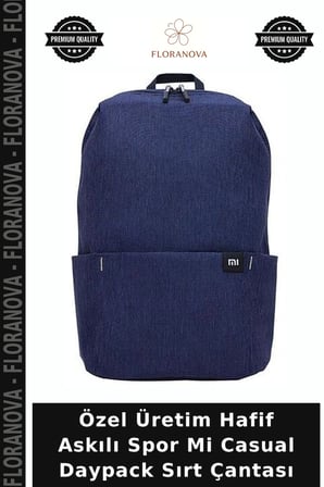 Özel Üretim Hafif Askılı Spor Mi Casual Daypack Sırt Çantası