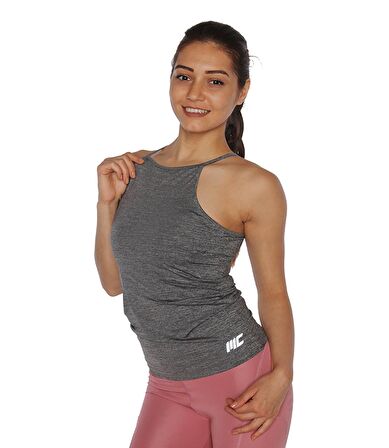 MuscleCloth Performance Spor Atlet Gri