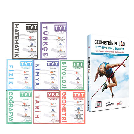2026 Tayfa Dev Konu Seti ve Acil TYT AYT Geometrinin İlacı Soru Bankası Seti