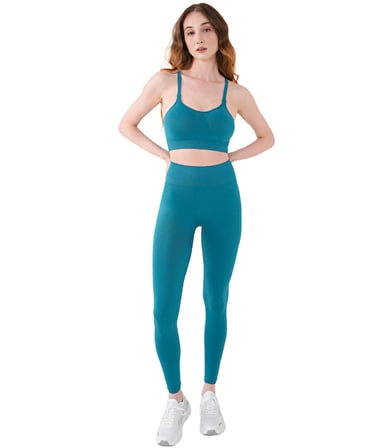 MuscleCloth Nova Seamless Push-Up Tayt Cool Blue