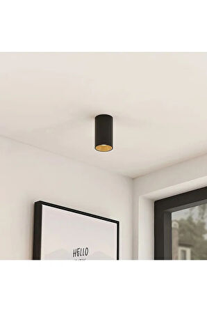 7 Watt YEŞİL IŞIK Gu10 Ledli, 10 cm, Alüminyum Kasa Sıva Üstü Dekoratif Tavan Armatürü, Led Aplik