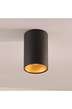 7 Watt YEŞİL IŞIK Gu10 Ledli, 10 cm, Alüminyum Kasa Sıva Üstü Dekoratif Tavan Armatürü, Led Aplik