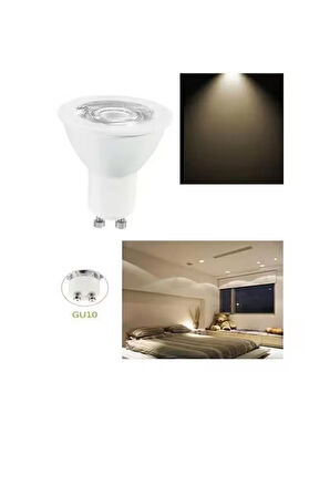  Adet 7 Watt, 4000 Kelvin, Çok Kaliteli Gu10 Duy Led Ampul