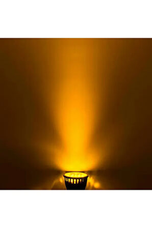 10 Watt AMBER IŞIK Gu10 Duy LED Ampul, 1000 Lümen, 10 Watt Amber IŞIK Gu10 Led Ampul (YENİ ÜRÜN!)