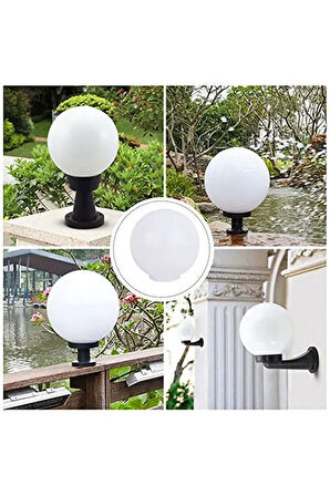  25'lik Karpuz Lamba, Birinci Kalite PVC Glop, Bahçe Aplikleri Yedek Parçası, 25 Cm Çapında PVC Küre