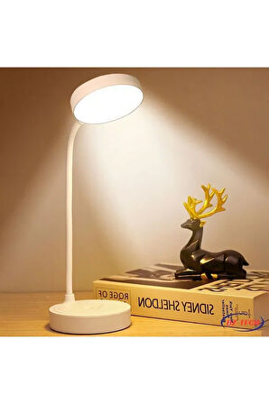  3 Işık Modlu, Her Yere Çevrilebilir, Taşınabilir, Mini - Modern Masa, Çalışma, Gece Lambası