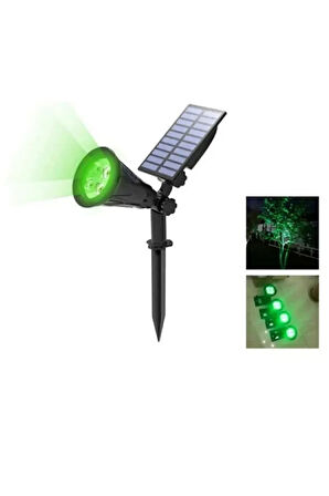 DabLighting Rgb Çim Solar Led Bahçe Aydınlatması - Güneş Enejisi Ledli Çim Lambası - Güneş Enerjili Saplamalı