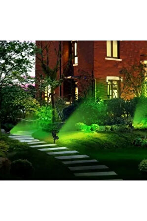 DabLighting Rgb Çim Solar Led Bahçe Aydınlatması - Güneş Enejisi Ledli Çim Lambası - Güneş Enerjili Saplamalı