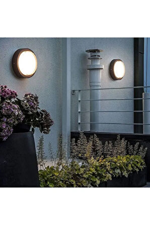  30 Watt Gün Işığı Ledli Bahçe, Balkon, Banyo, Nemli Alan Tavan Ve Duvar Apliği, Led Armatür, Aplik