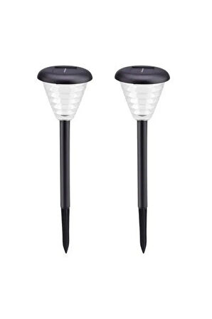  2 Adet Kablosuz, Güneş Enerjili 7 Watt Çok Çok Kaliteli Solar Çim, Çiçek, Bahçe Aydınlatma Armatürü