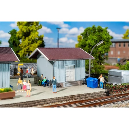 Faller 120301 Otobüs Durağı Maketi 1/87 Ölçek Plastik Model