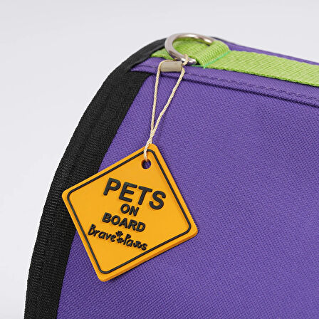 Yıkanabilir Plastik Fileli Kedi Köpek Taşıma Çantası Flybag Model