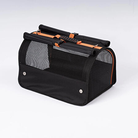 Yıkanabilir Plastik Fileli Kedi Köpek Taşıma Çantası Flybag Model