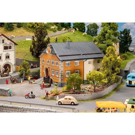 Faller 130661, 1/87 Geleneksel Engadine evi Plastik Maketi