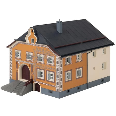 Faller 130661, 1/87 Geleneksel Engadine evi Plastik Maketi