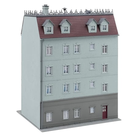 Faller 130751 Pritzwalk Konut Binası Maketi 1/87 Ölçek Plastik Model