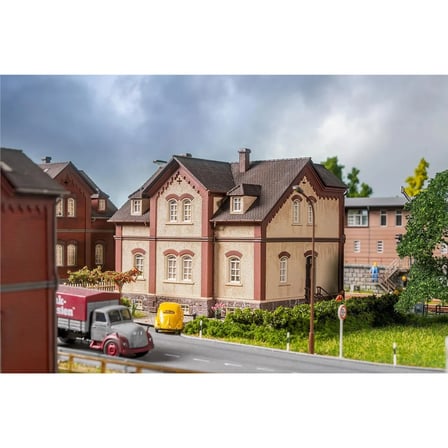 Faller 130752, 1/87 Bergmannsplatz 1 Geliştirme evi plastik maketi