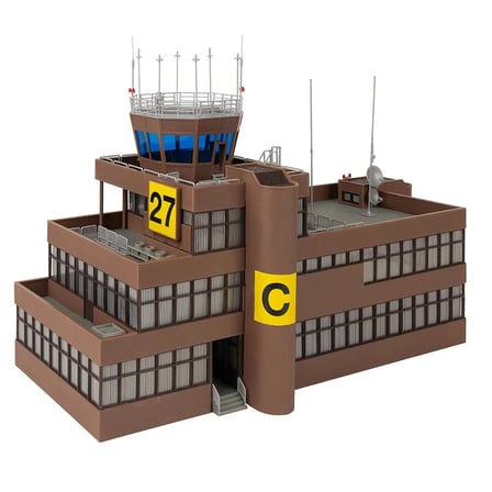 Faller 144112 Uçuş Kulesi Binası Maketi 1/87 Ölçek Plastik Model