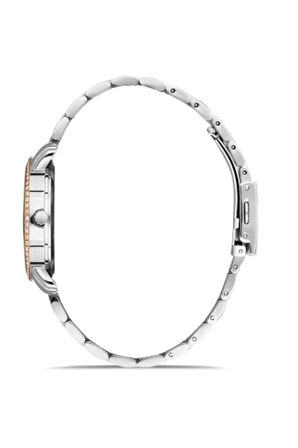 Rose ve Gümüş Çelik Kordon Kadın Kol Saati FL21261A-E