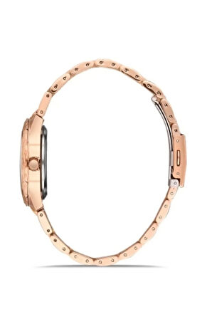 Rose ve Gümüş Çelik Kordon Kadın Kol Saati FL21285A-E
