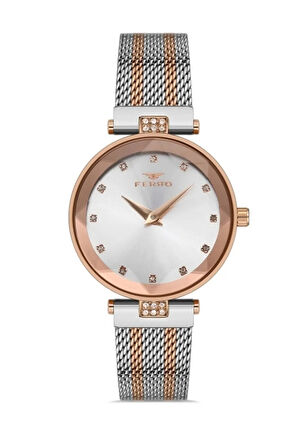 Rose Hasır Kordon Kadın Kol Saati FL21297C-C