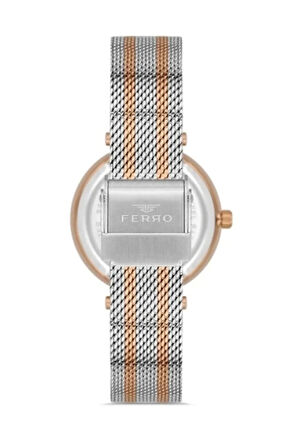 Rose Hasır Kordon Kadın Kol Saati FL21297C-C