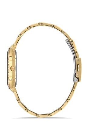 Sarı Çelik Kordon Kadın Kol Saati FL21449A-B