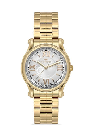 Sarı Çelik Kordon kadın Kol Saati FL21478AWT-B4