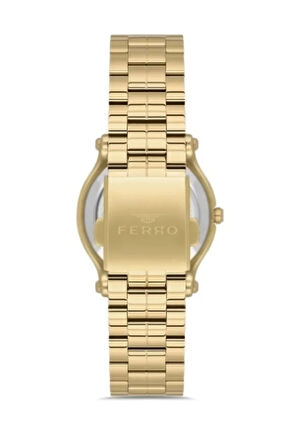 Sarı Çelik Kordon kadın Kol Saati FL21478AWT-B4