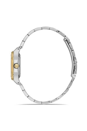 Sarı ve Gümüş Çelik Kordon Kadın Kol Saati FL21487A-D6