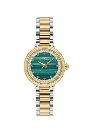 Gümüş Çelik Kordon Kadın Kol Saati FL21493A-A