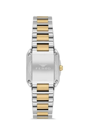 Sarı ve Gümüş Çelik Kordon Kadın Kol Saati FL21513A-D6