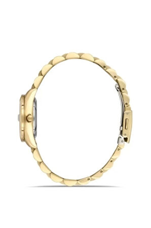 Sarı Çelik Kordon Kadın Kol Saati FL21519A-B