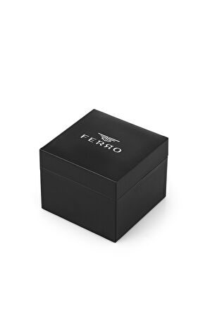 Ferro FL21608AWT-D6 Quartz Çelik Altın/Gri Yeşil Kadran 28 mm Kadın Kol Saati