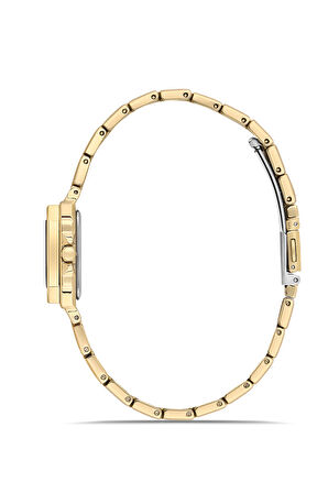 Ferro FL21609AWT-B Quartz Çelik Altın Rengi 25 mm Kadın Kol Saati