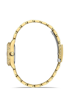 Sarı Çelik Kordon Kadın Kol Saati FL21619AWT-B