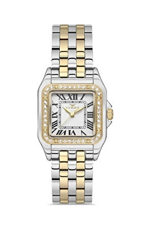 Sarı Çelik Kordon Kadın Kol Saati FL40112A-B6