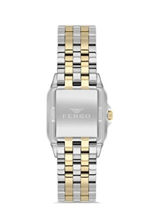 Sarı Çelik Kordon Kadın Kol Saati FL40112A-B6