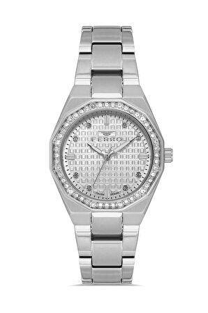 Sarı/Gümüş Çelik Kordon Kadın Kol Saati FL40134A-D6