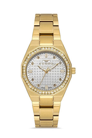 Sarı/Gümüş Çelik Kordon Kadın Kol Saati FL40134A-D6