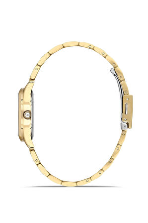 Sarı Çelik Kordon Kadın Kol Saati FL40141A-B6