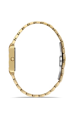 Ferro FL40161A-B2 Quartz Çelik Sarı 18 mm Kadın Kol Saati