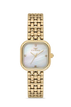 Ferro FL40178A-B Quartz Çelik Sarı 26 mm Kadın Kol Saati