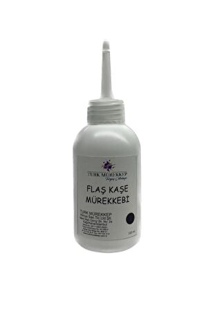 Flaş Kaşe Mürekkebi Siyah 100 Ml