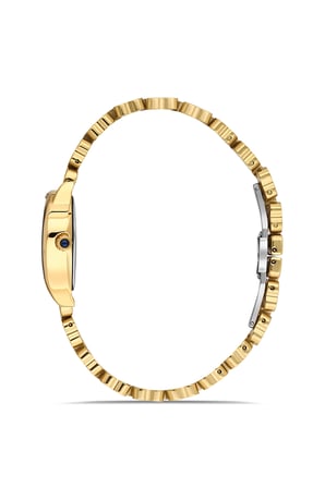 Ferro FL88211A-B Quartz Çelik Sarı Gri Kadran 24 mm Kadın Kol Saati