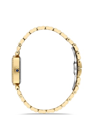 Ferro FL88744A-B4 Quartz Çelik Sarı 22 mm Kadın Kol Saati